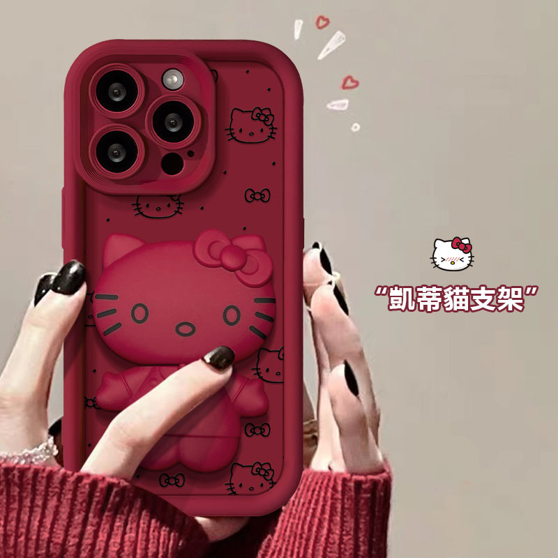 可愛凱蒂貓手機保護殼