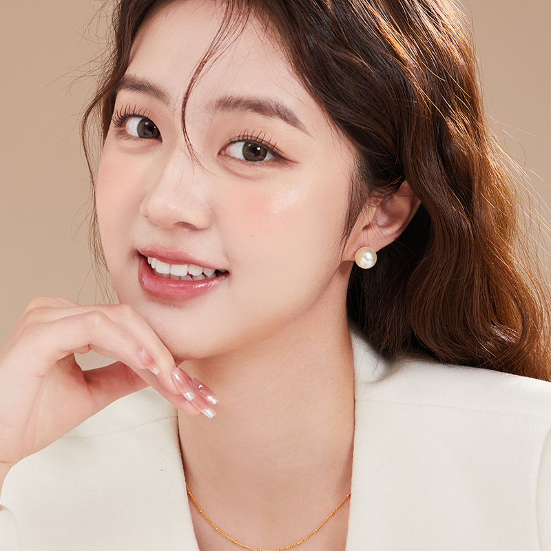 氣質珍珠耳環 無耳洞耳夾