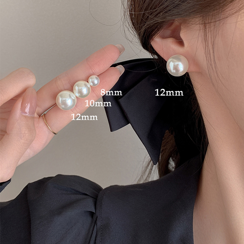 氣質百搭珍珠耳環