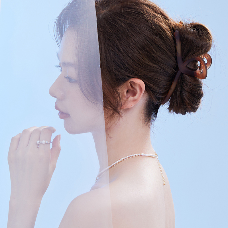 漸變磨砂大號發夾 鯊魚夾