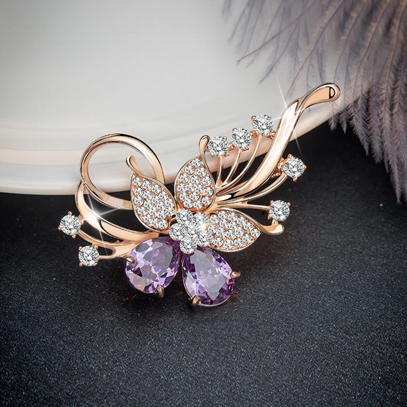 高檔奢華氣質胸針