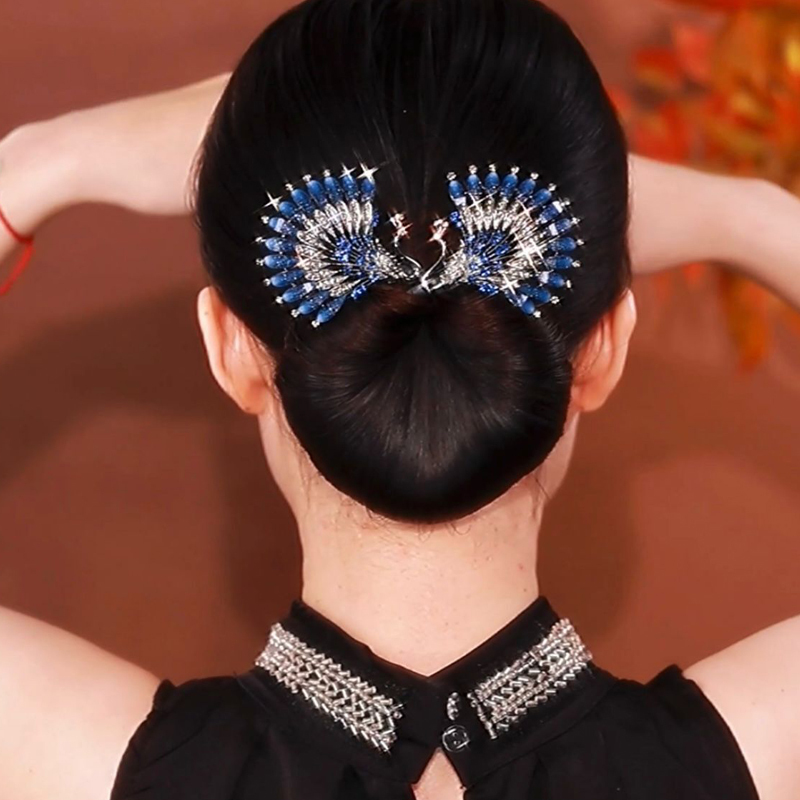 孔雀開屏固定盤髮神器 hair accessories供超齊全的髮飾類型選擇髮箍髮夾髮飾f髮圈