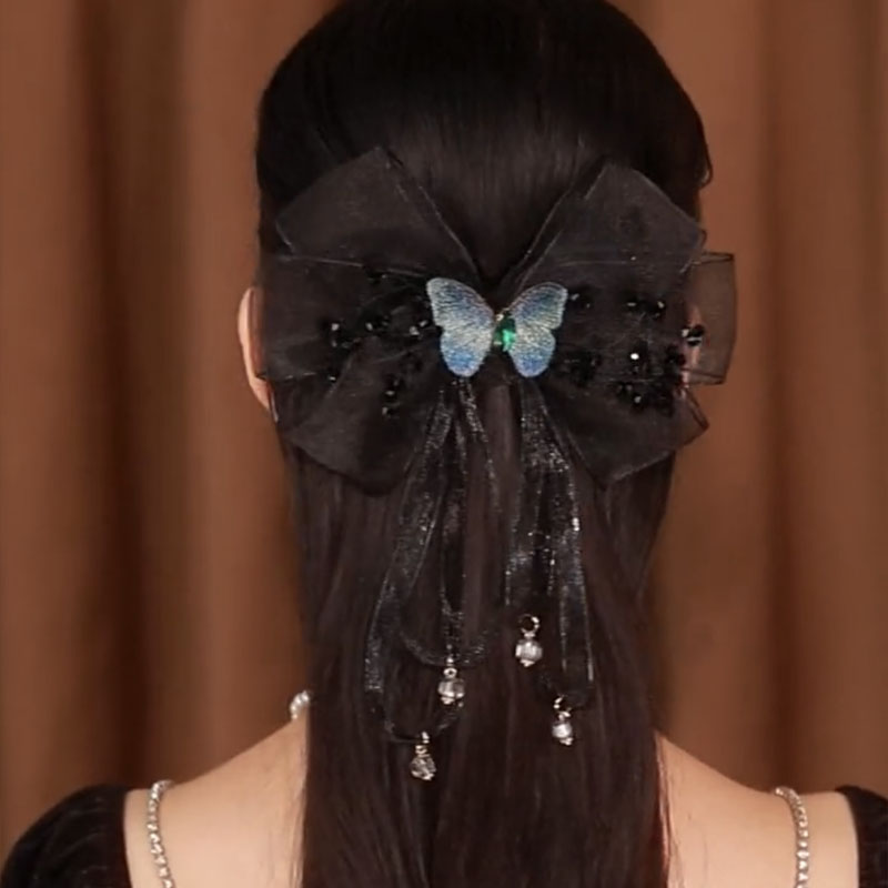 超仙氣質蝴蝶結髮夾