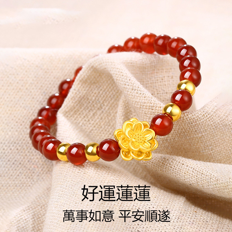 [Copy]黃金少女心蝴蝶結硬金戒指