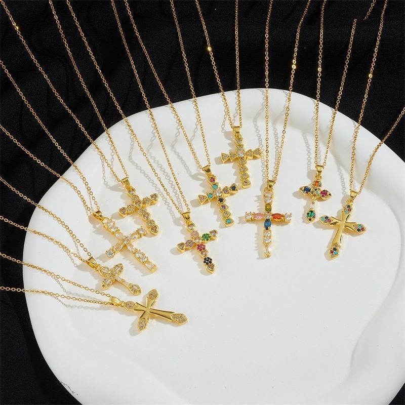 Cross Necklace • 輕奢鋯石項鍊 (男女同款)
