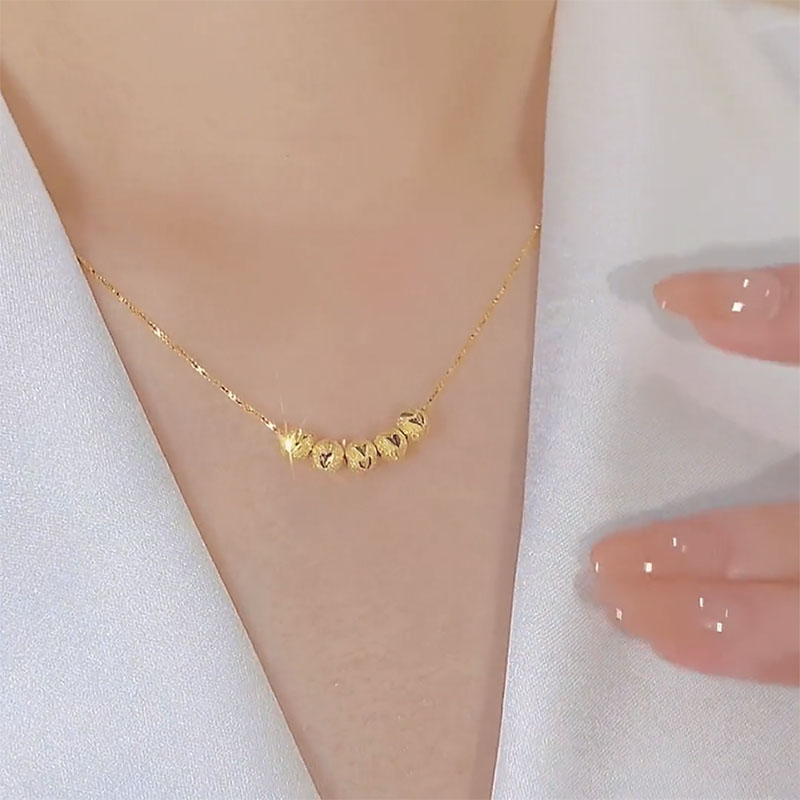 輕奢百搭轉運珠項錬