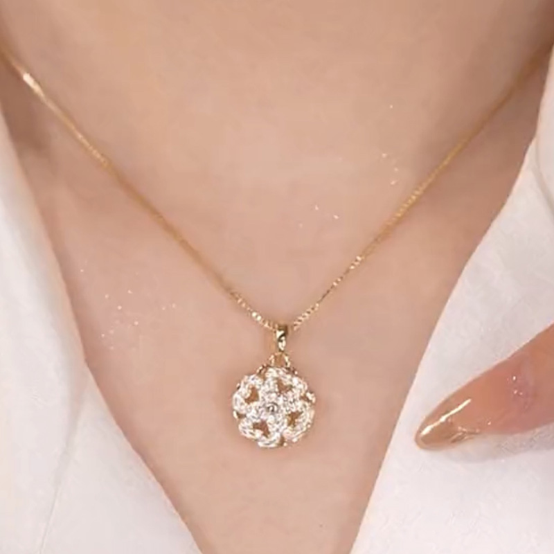 優雅氣質幸運草項鍊