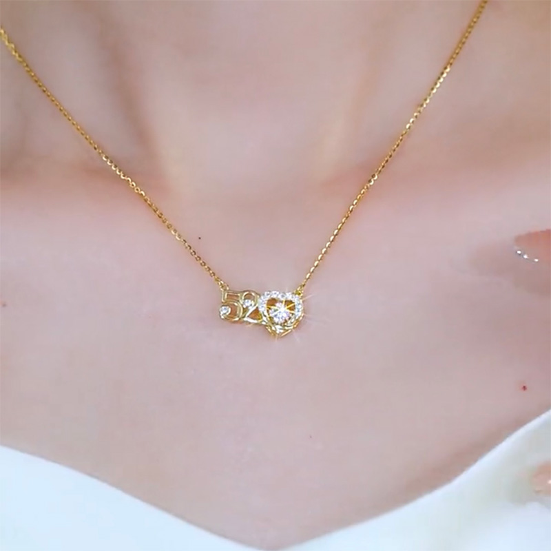 跳動的心520純銀項鍊