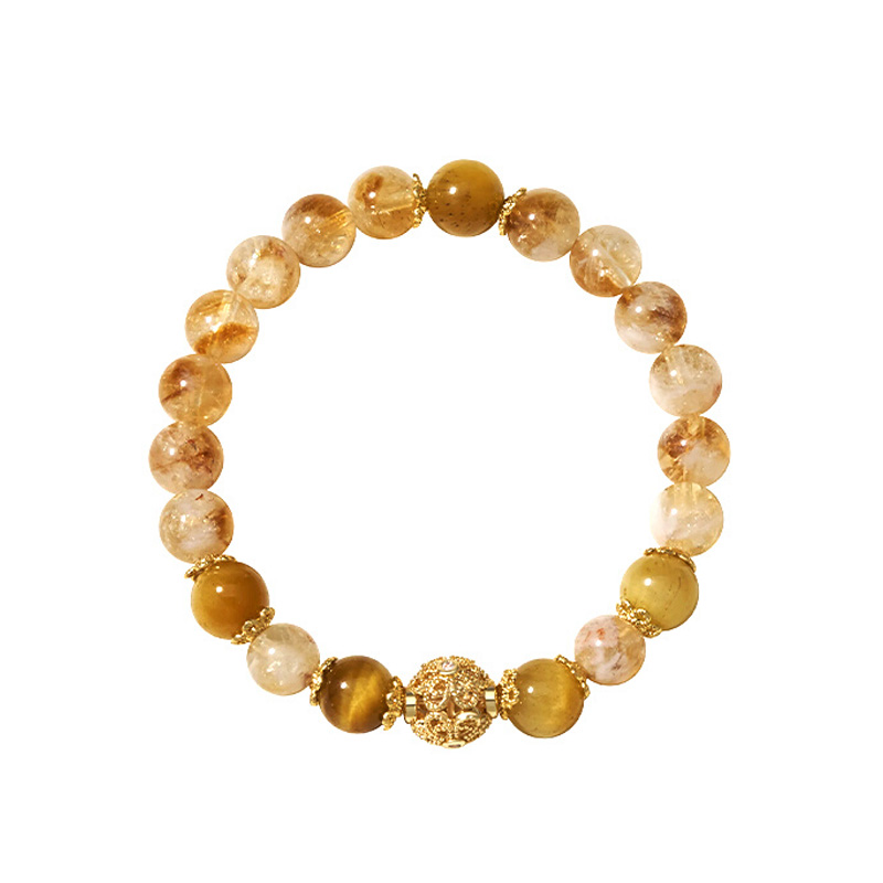 黃水晶 | 新中式招財轉運珠水晶手串