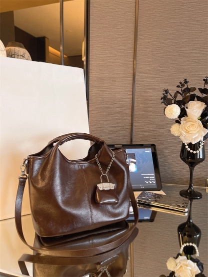 新款復古時尚斜肩包手提包