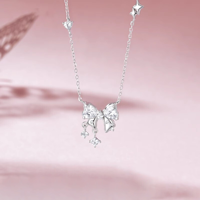 心動甜夢蝴蝶項錬   