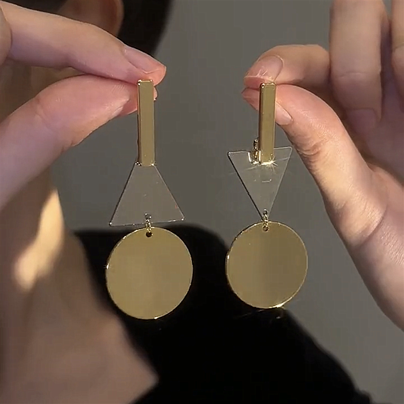 不規則輕奢流蘇耳環