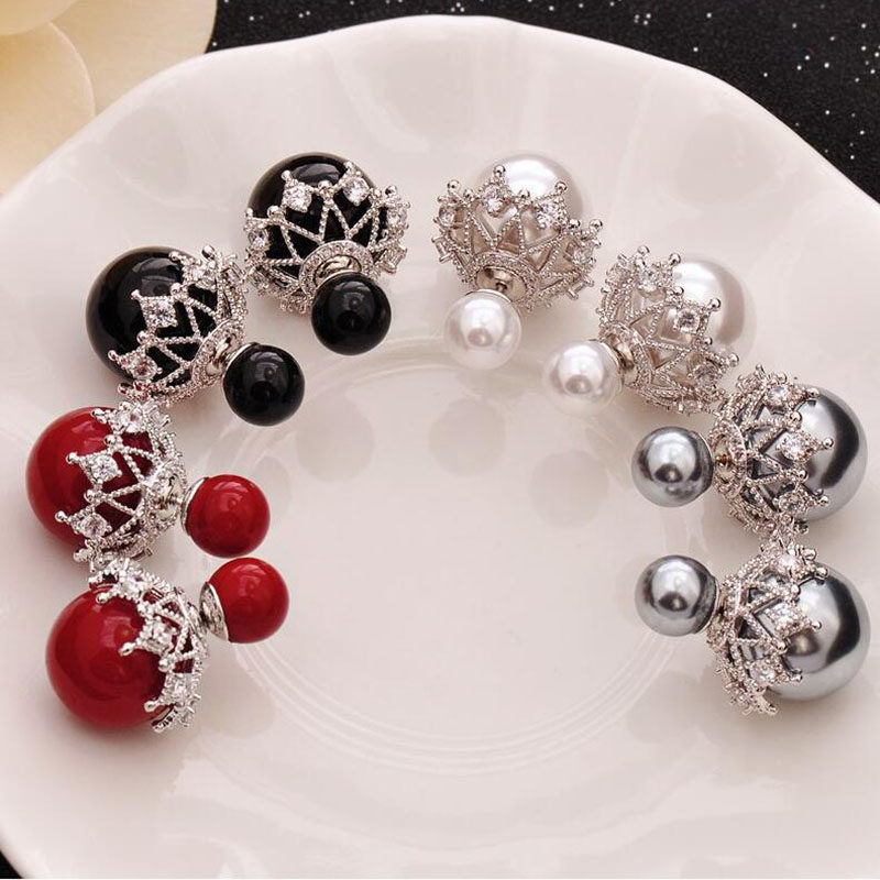 人魚姬大珍珠耳環