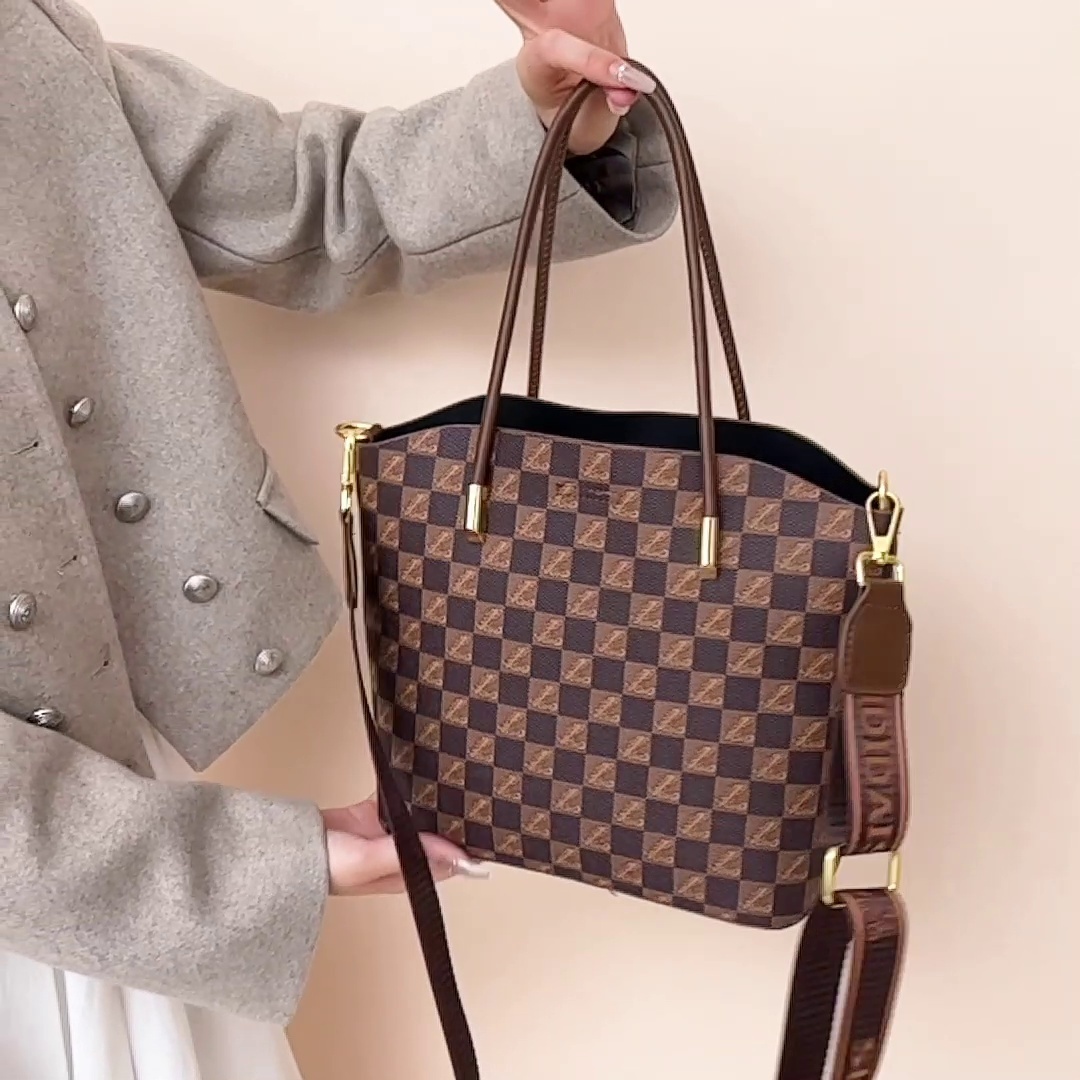 [Copy]百搭手提印花單肩包