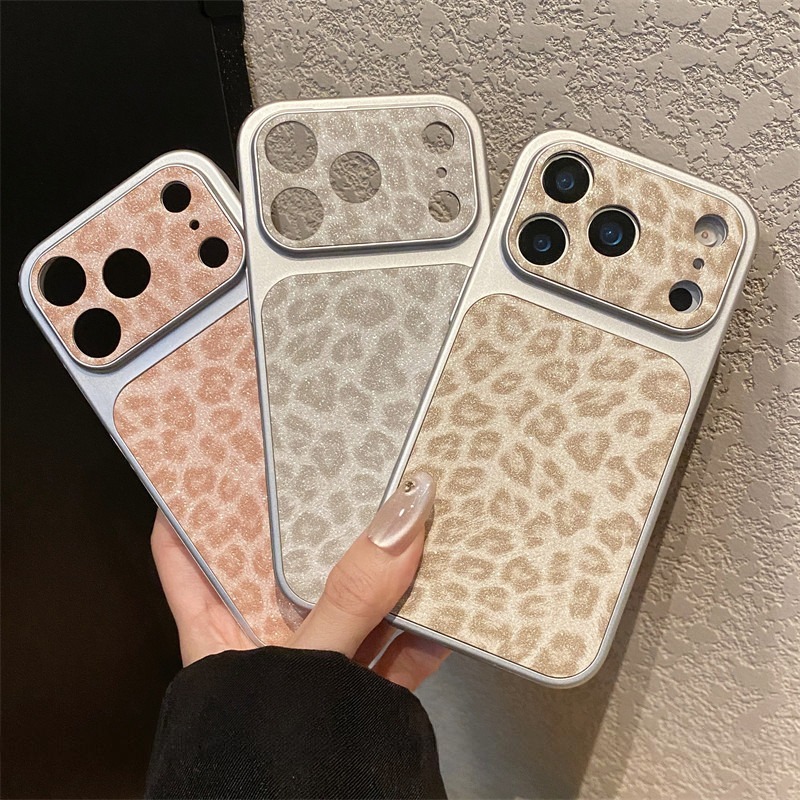 新款復古辣妹豹紋iphone保護殼