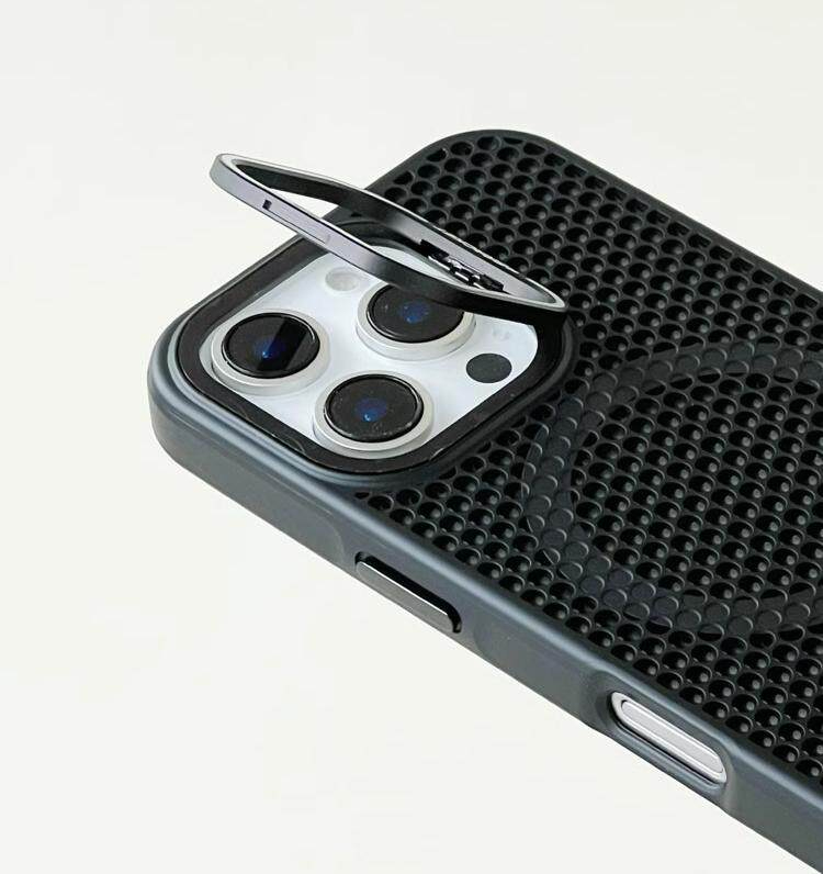 MagSafe磁吸蜂窩散熱防摔保護殼
