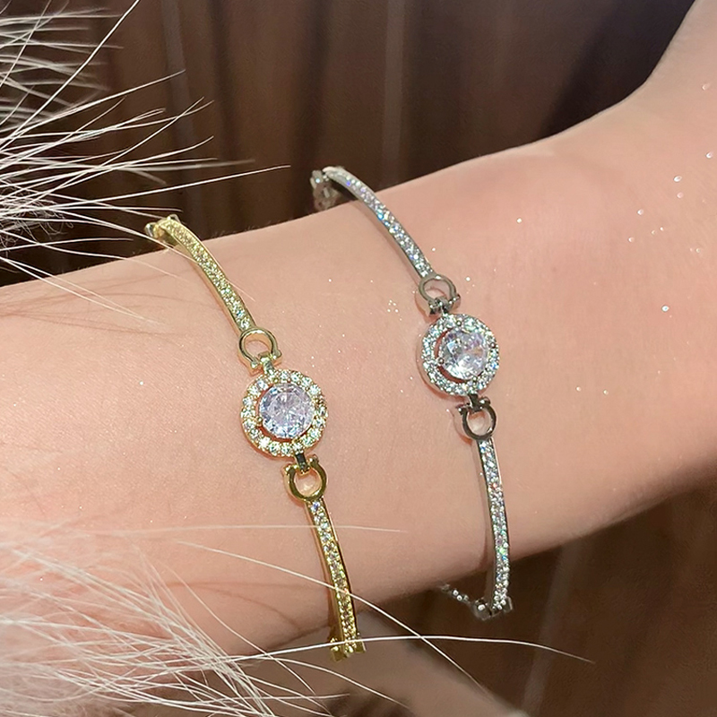 閃耀滿天星一克拉鑽石半鐲手錬