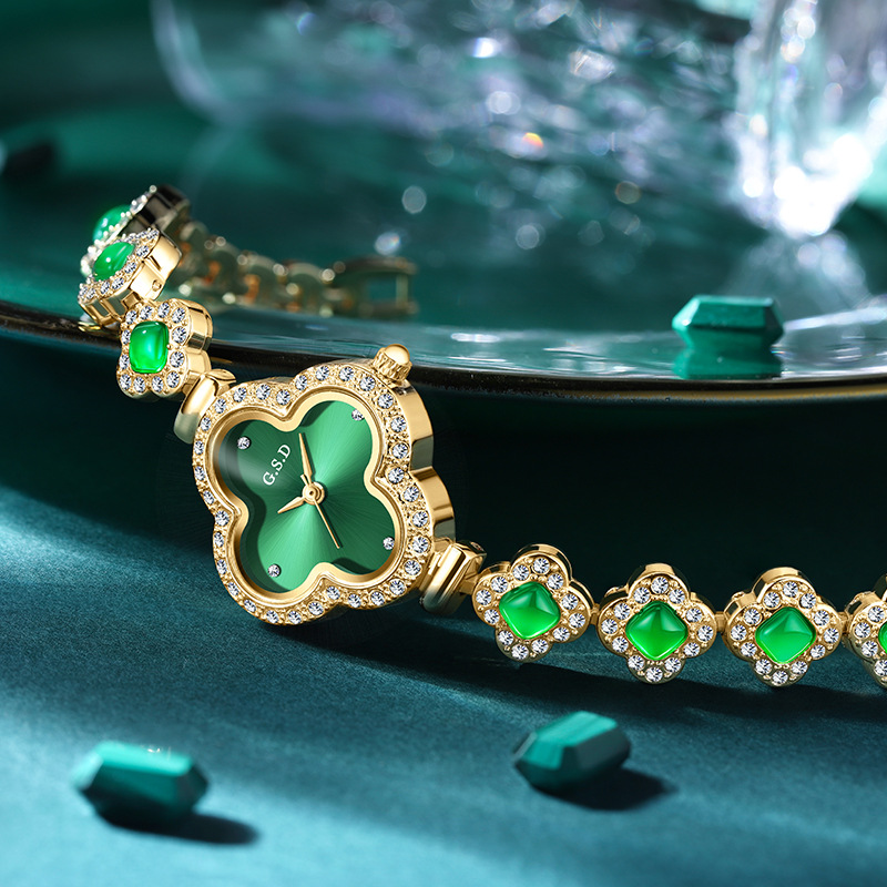 幸運四葉草氣質女士手錶【石英機芯】精緻名牌 四葉草花語為幸福 送女友禮物