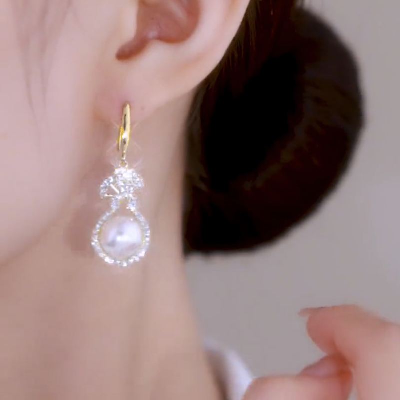 好運福袋珍珠耳環