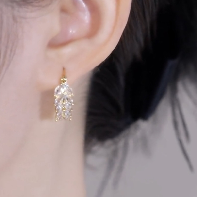 時尚麥穗圈圈耳環