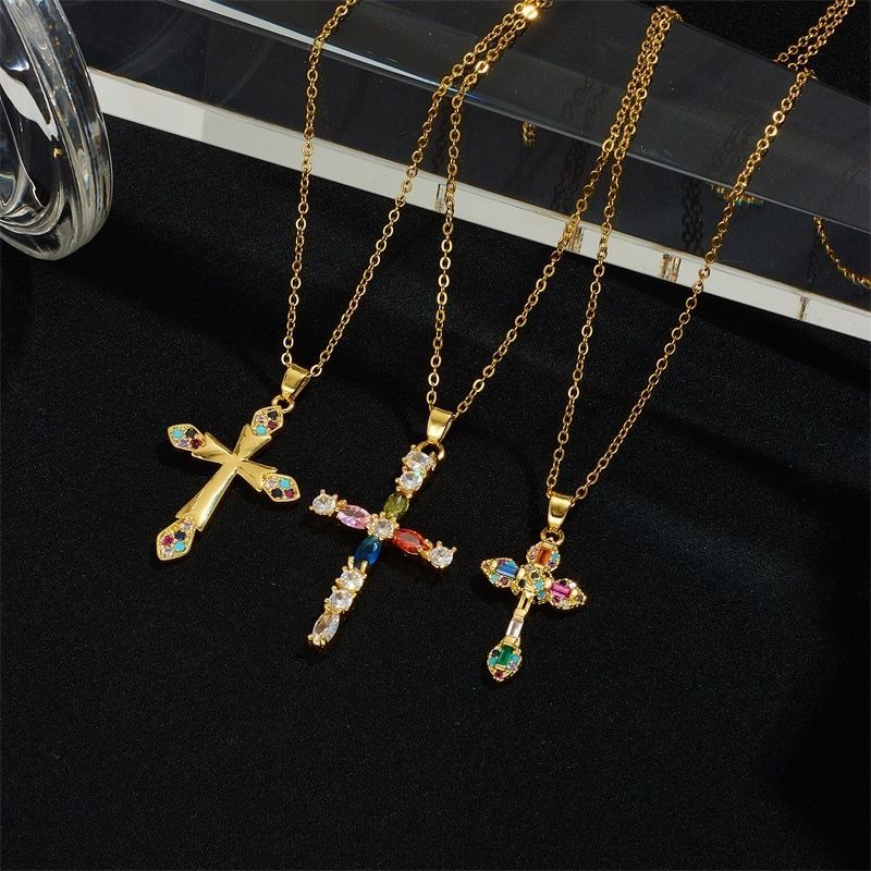 Cross Necklace • 輕奢鋯石項鍊 (男女同款)