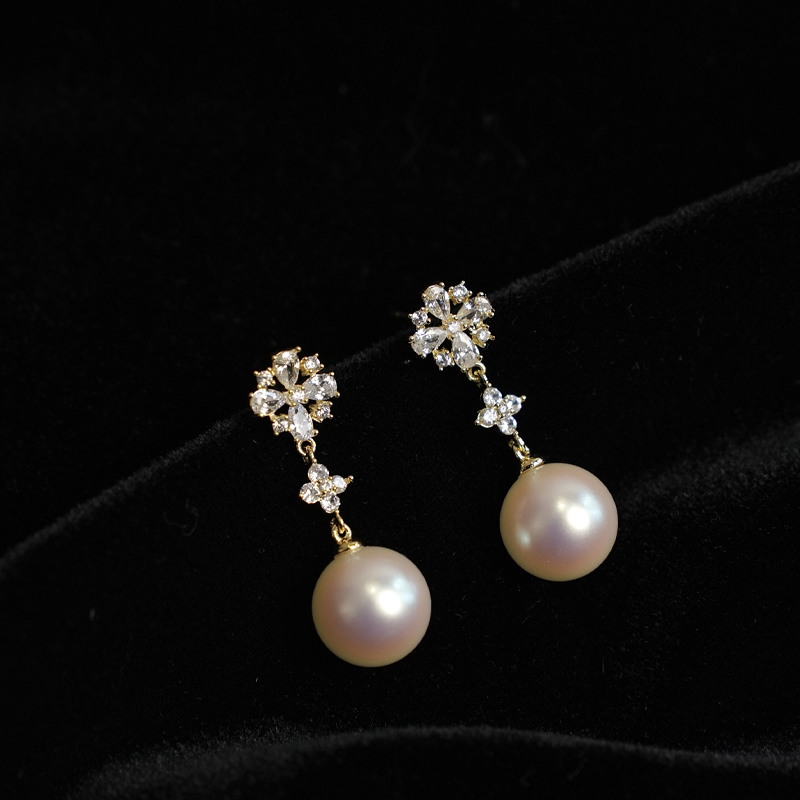 法式復古珍珠耳環