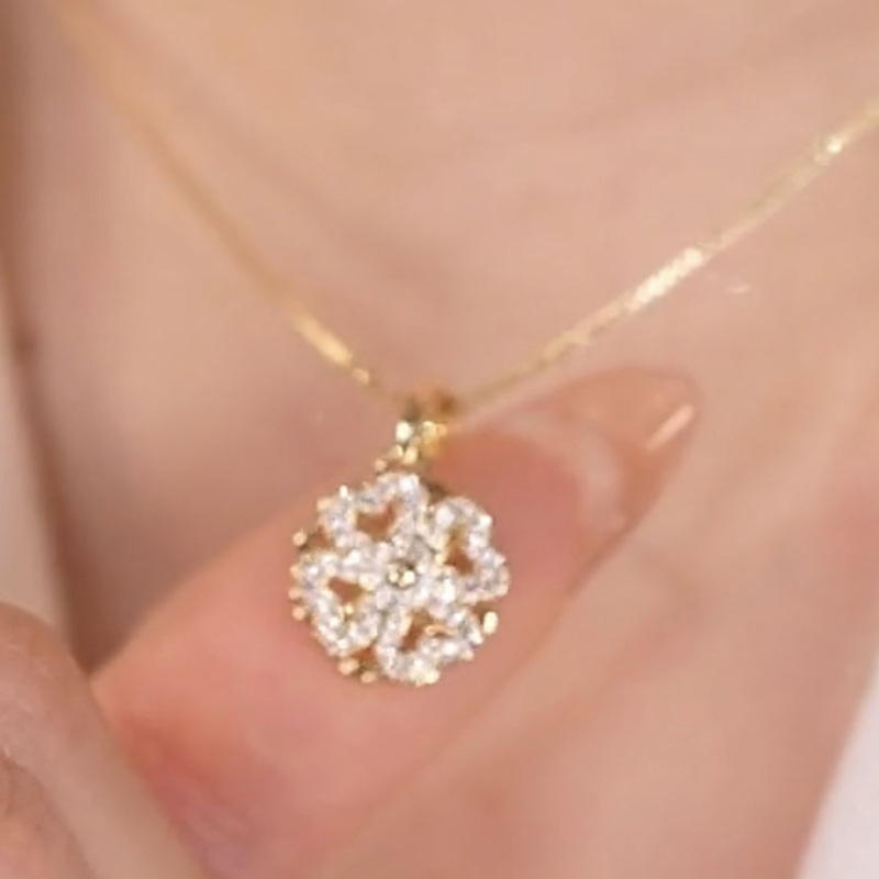 優雅氣質幸運草項鍊