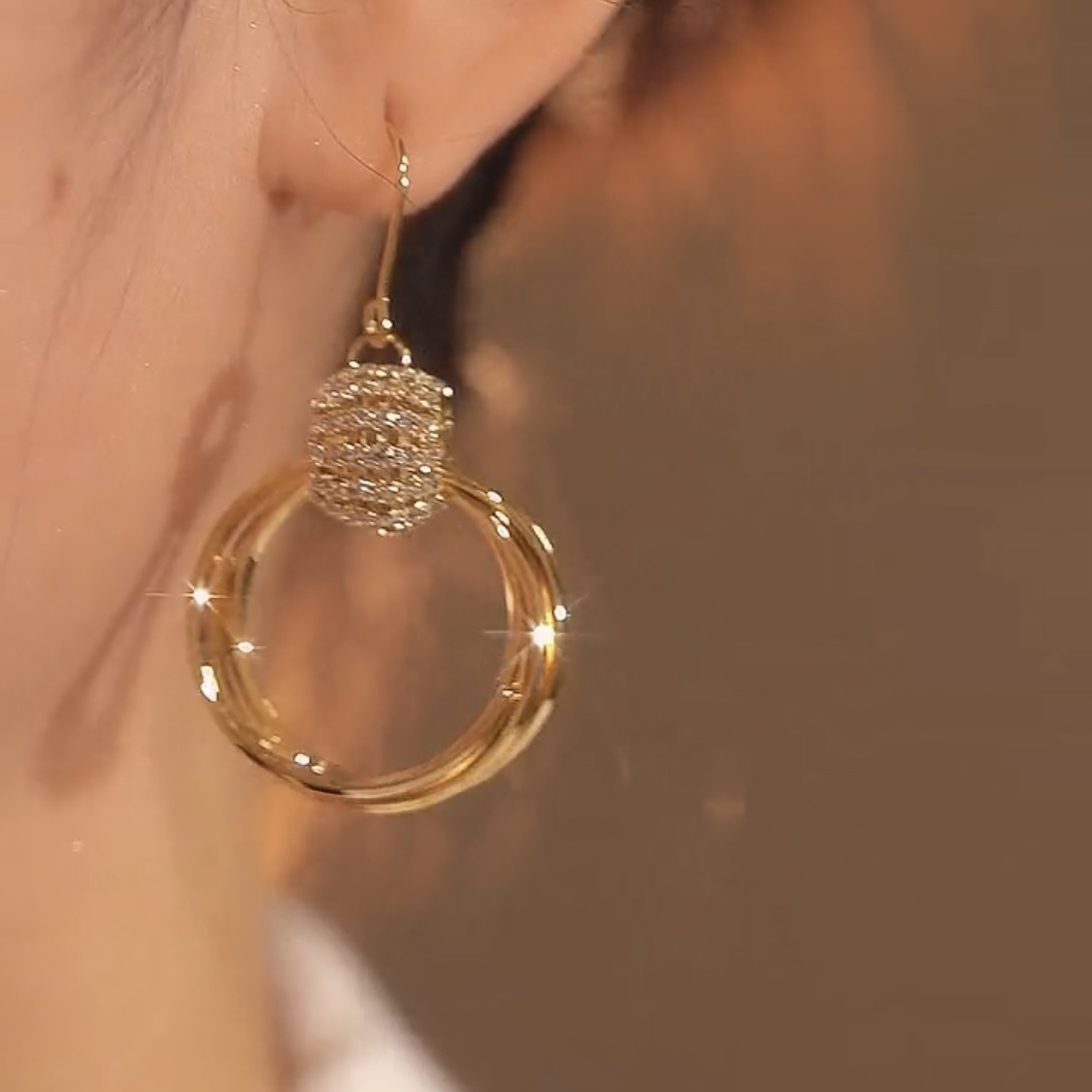 氣質大耳圈 顯瘦耳環