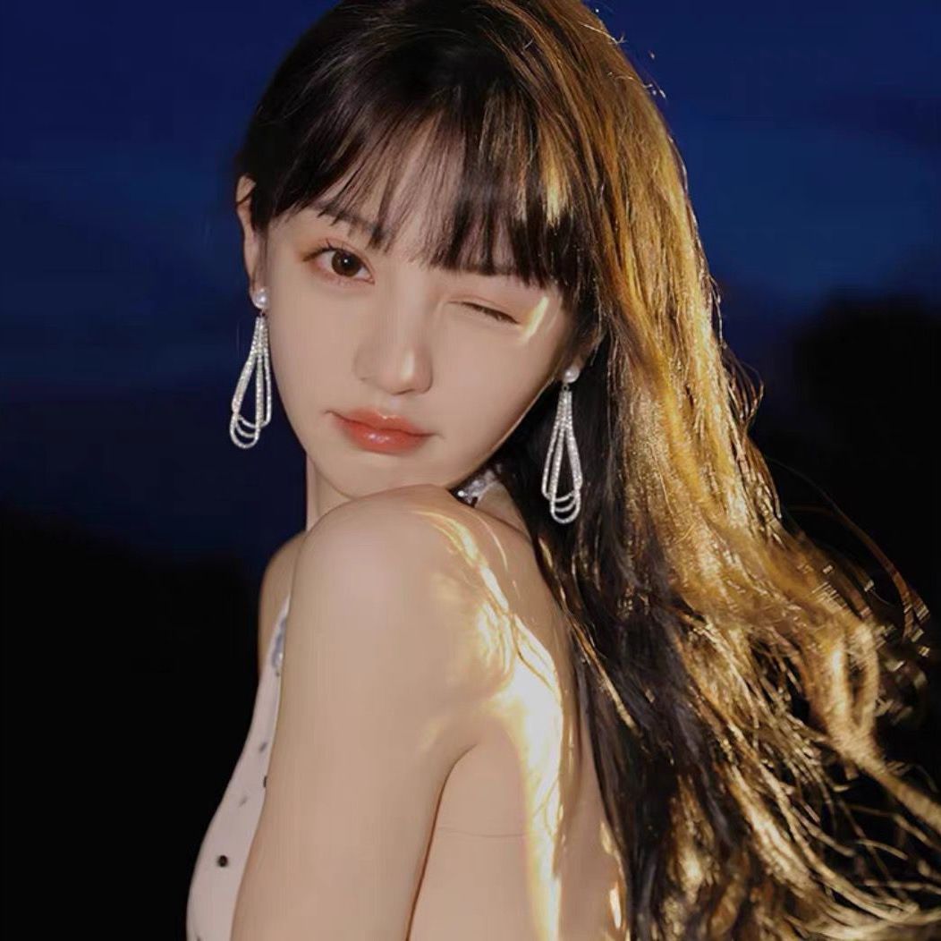 吊錬滿鑽流蘇耳環