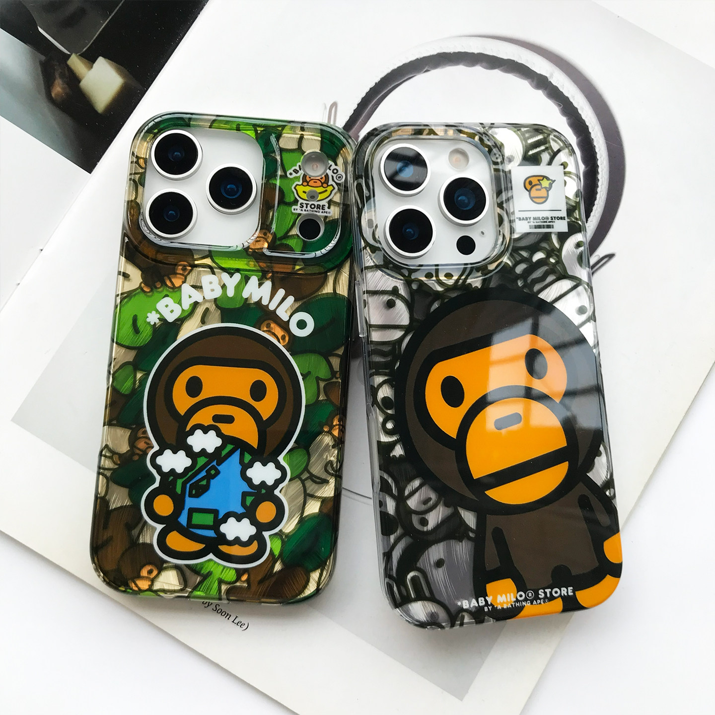 個性猿人頭MILO猴iphone保護殼