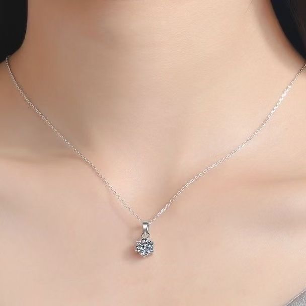 經典六爪鋯石三件組套裝