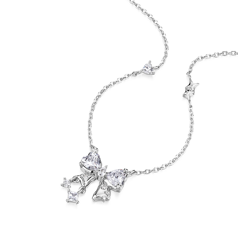 心動甜夢蝴蝶項錬  