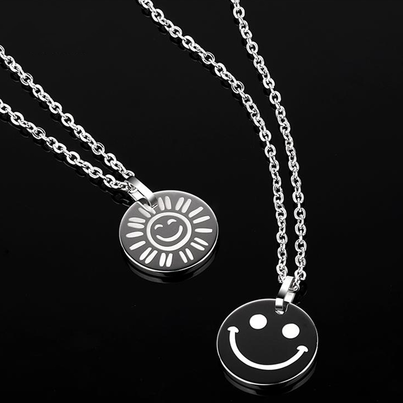 訂製款｜定制照片紀念圖案 刻字吊墜 情侶項錬