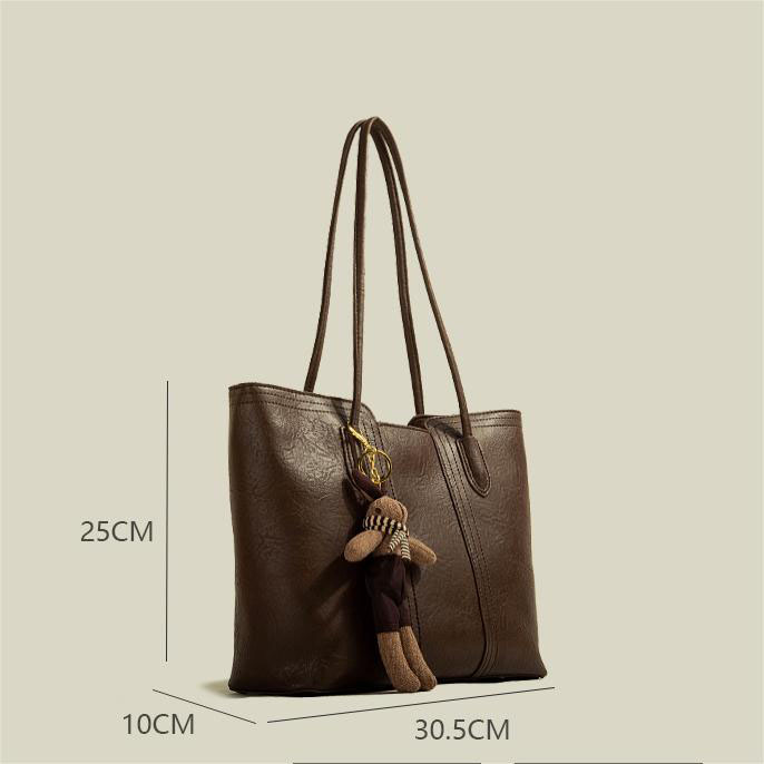 軟皮百搭通勤托特包