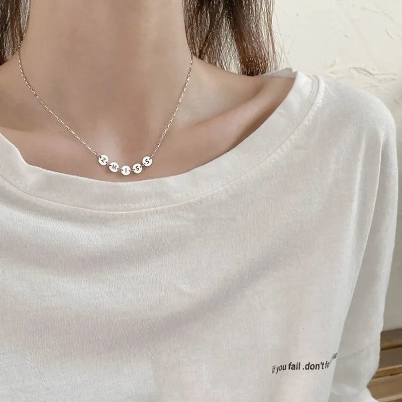 訂製款｜26個名字999純銀手錬/項錬