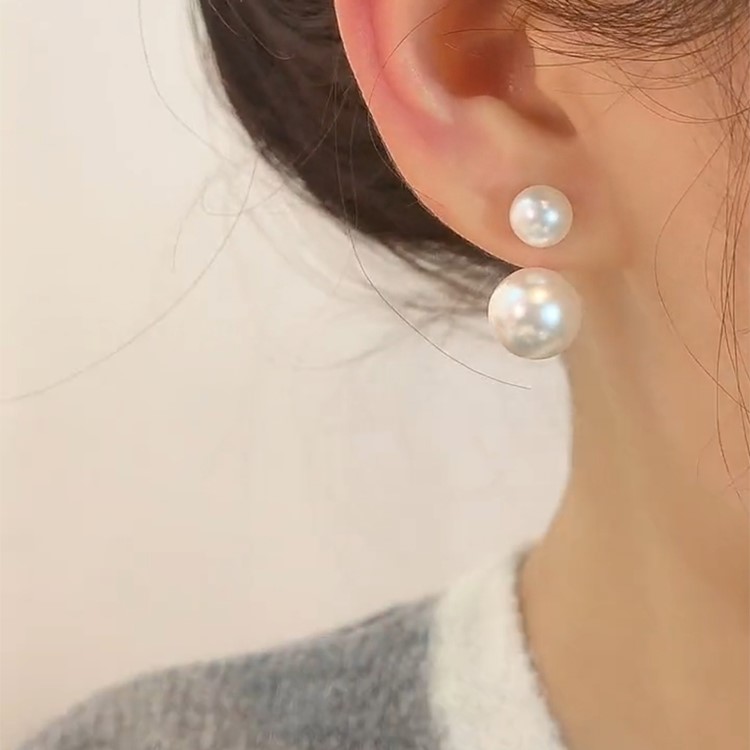 氣質兩戴款珍珠耳環