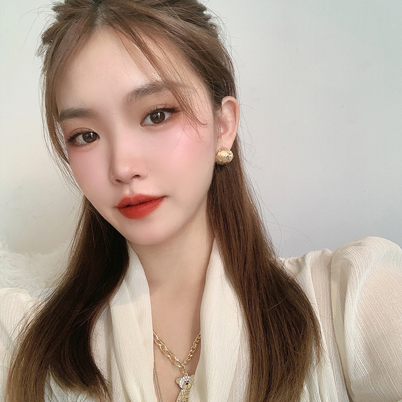氣質大圈圈輕奢耳環