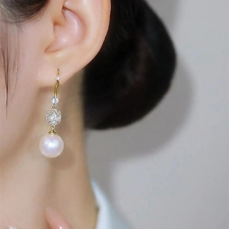 鐘愛一生人魚姬珍珠耳環