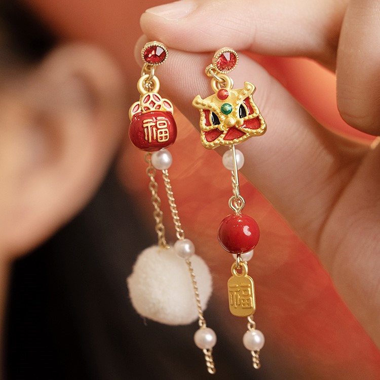 [Copy]可愛貓咪氣質•夾式耳環