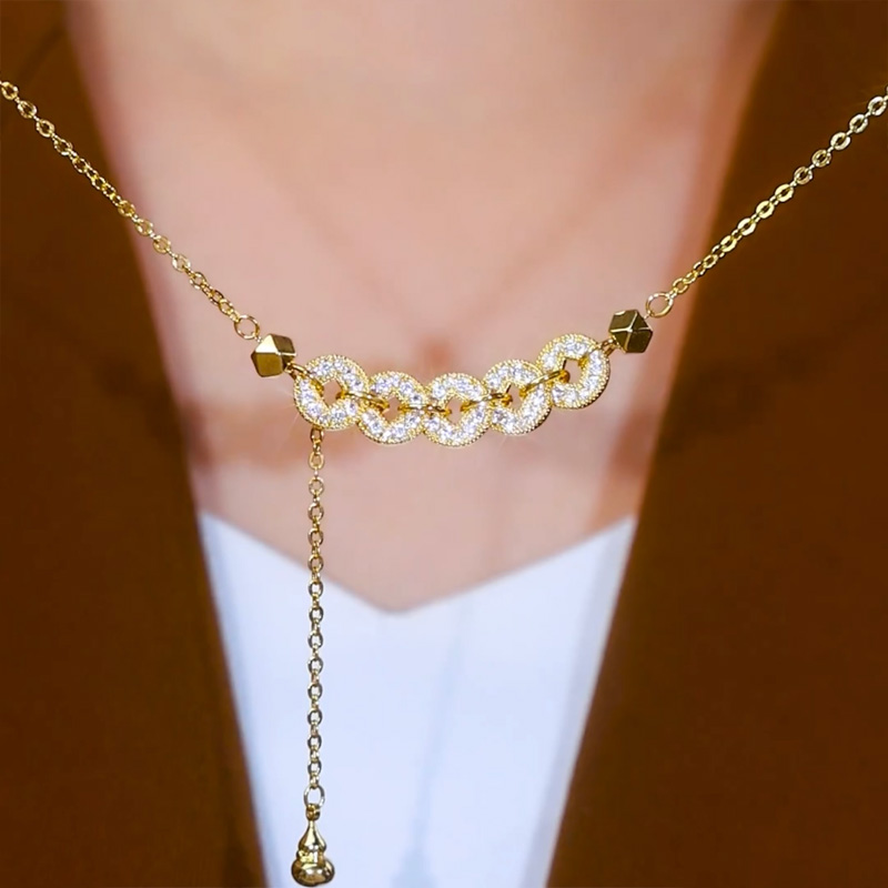 發財金幣輕奢項錬   