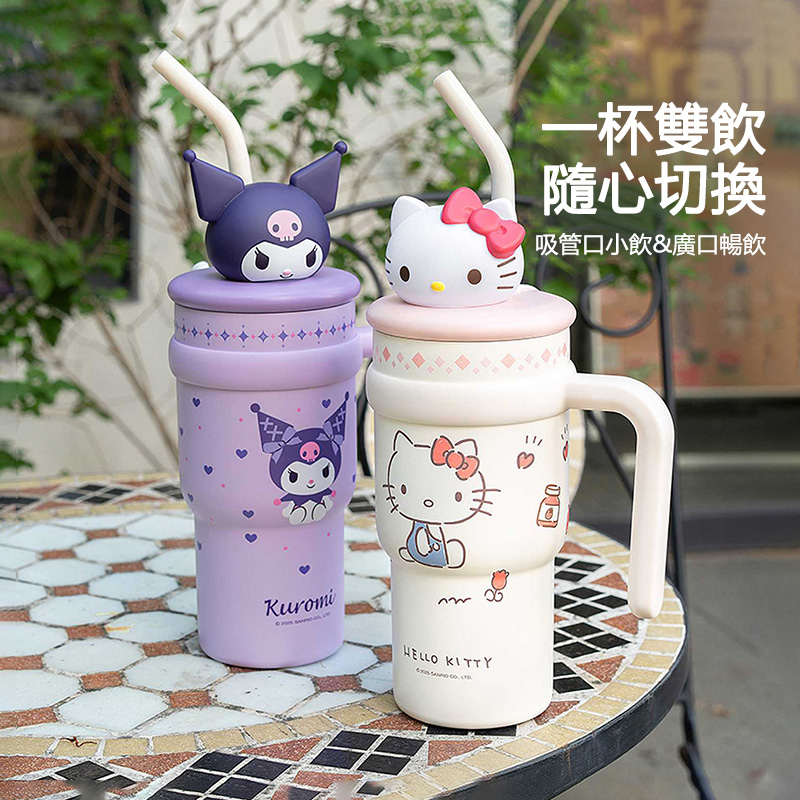公仔聯名杯 大容量水杯 保溫保冷冰霸杯