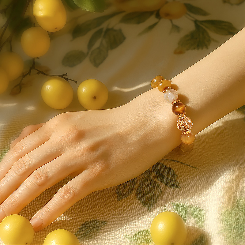 黃水晶 | 新中式招財轉運珠水晶手串