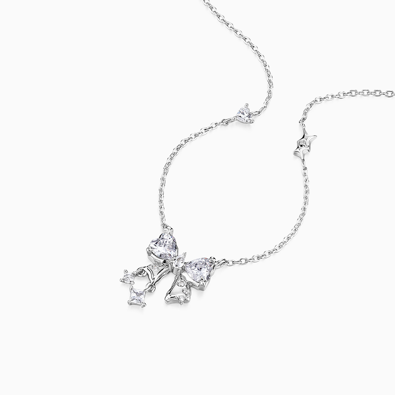 心動甜夢蝴蝶項錬   