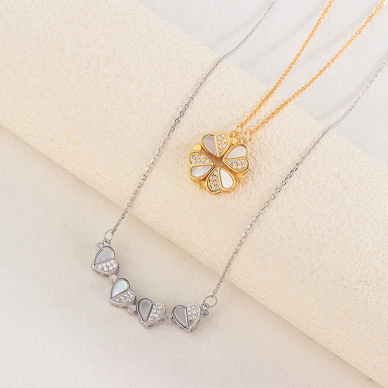 一款兩戴-四葉草項錬