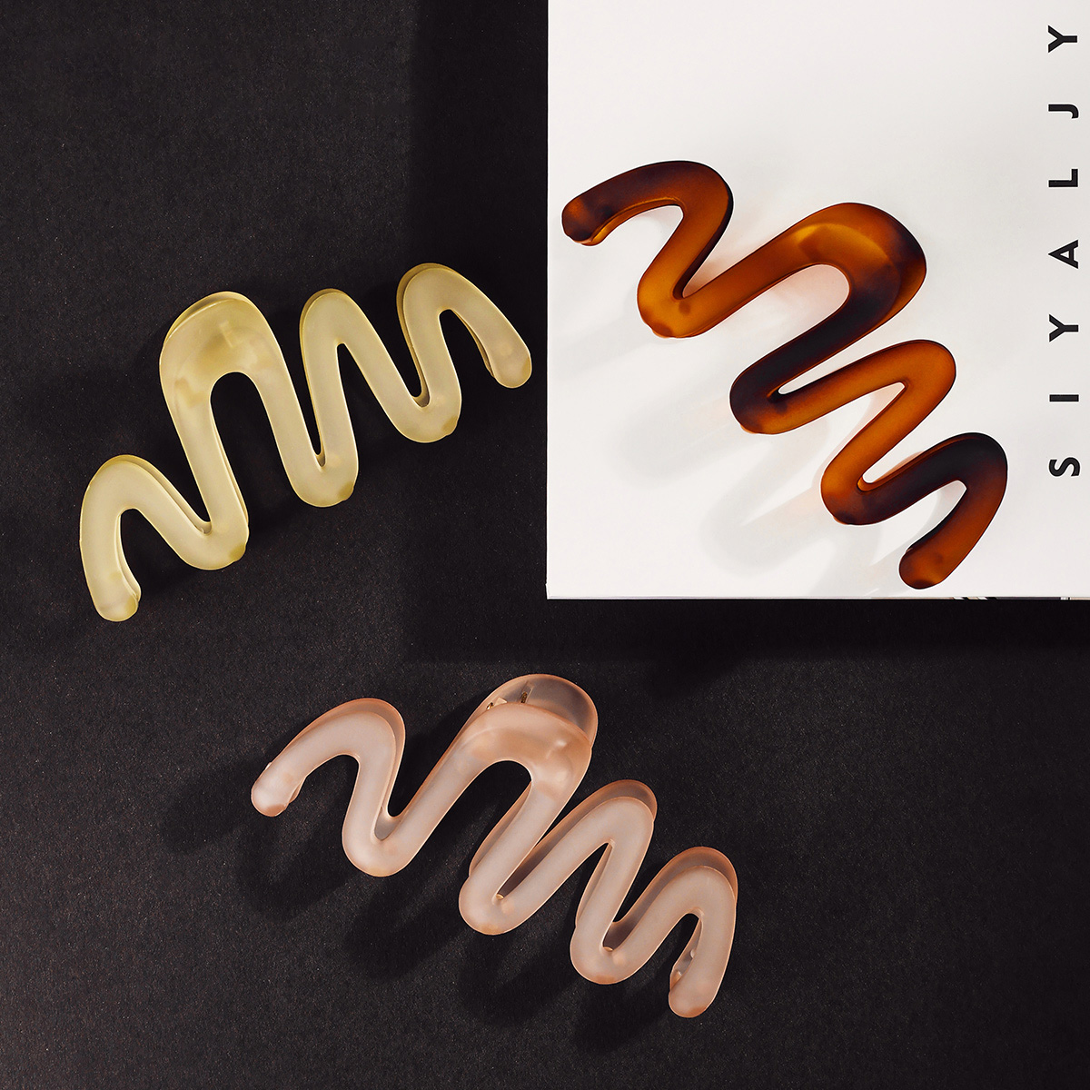 新款高級感髮量多大號抓夾