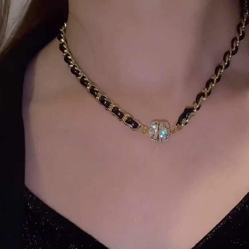 經典黑復古磁吸項鍊