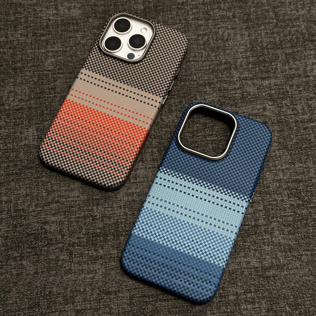 Magsafe磁吸碳纖維磨砂iphone保護殼