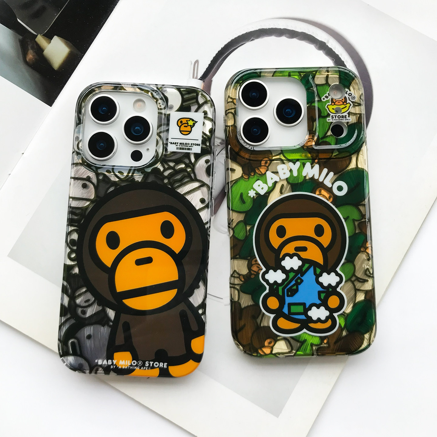 個性猿人頭MILO猴iphone保護殼