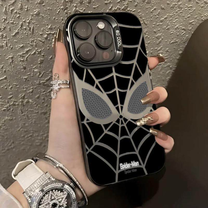黑白蜘蛛俠iphone保護殼