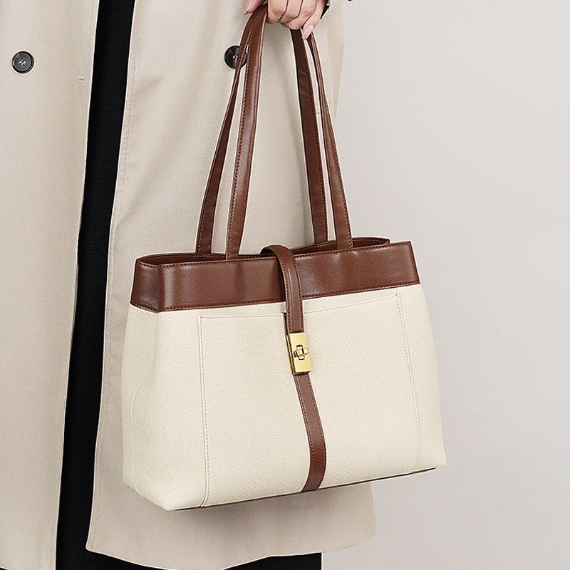 軟皮托特包大容量真皮大包